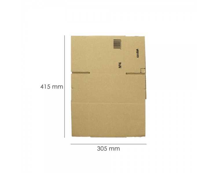 Caja Embalaje Nº4 Anonima 256 x 155 x 136 mm.