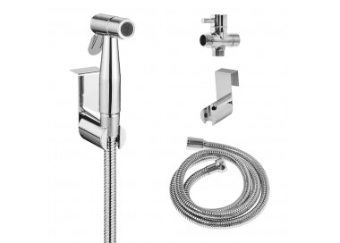Ducha Bidet WC Con Válvula Cerámica H 1/2"  M 1/2" M 1/2"