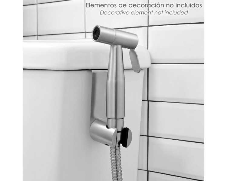 Ducha Bidet WC Con Válvula Cerámica H 1/2"  M 1/2" M 1/2"