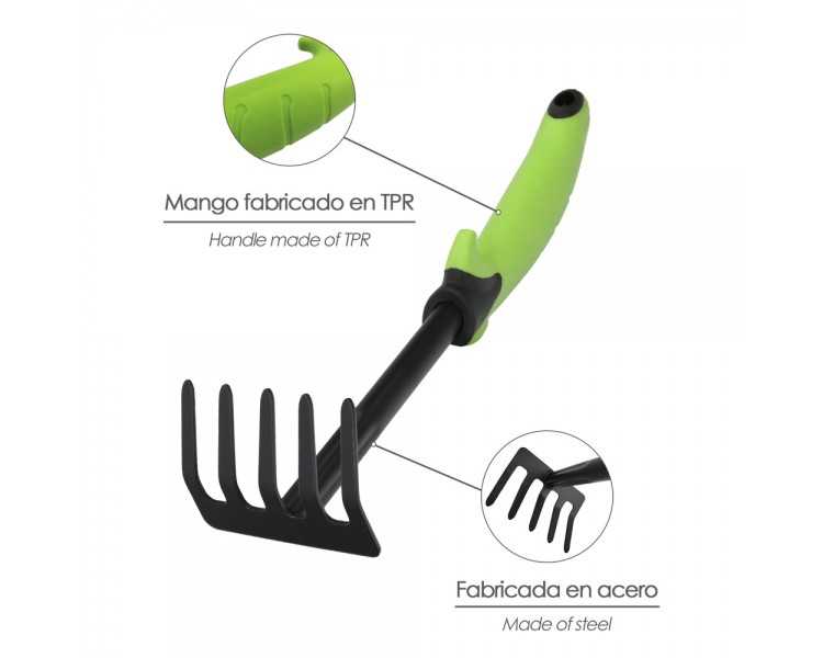 Rastrillo Jardin 1 Mano Mango TPR