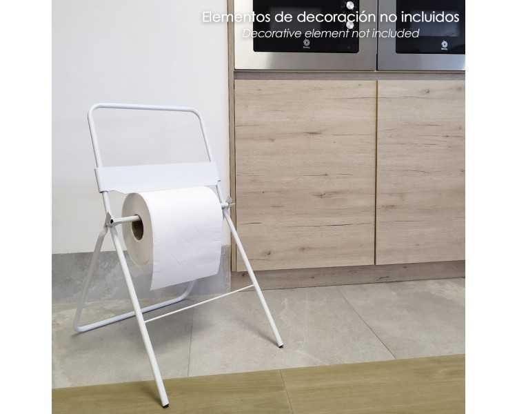 Soporte Suelo Rollo Papel Industrial