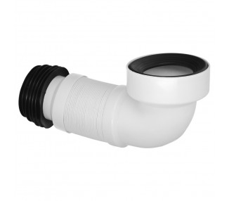 Manguito Inodoro Extensible T-138  Acodado