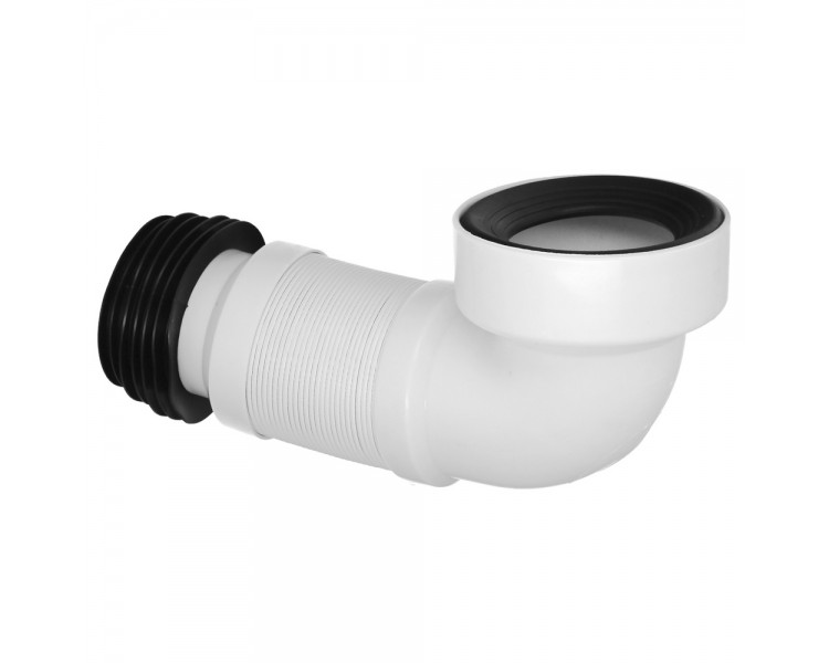 Manguito Inodoro Extensible T-138  Acodado