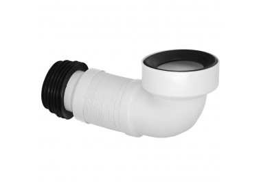 Manguito Inodoro Extensible T-138  Acodado