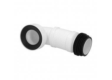 Manguito Inodoro Extensible T-138  Acodado