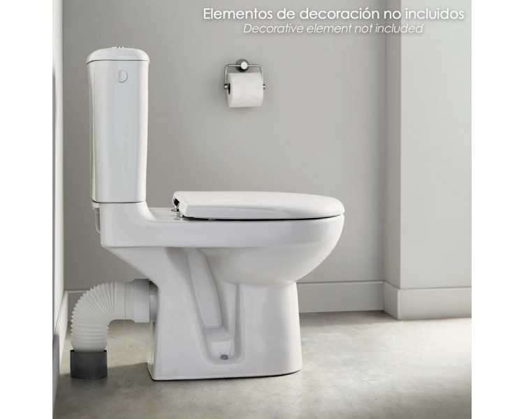 Manguito Inodoro Extensible T-138  Acodado