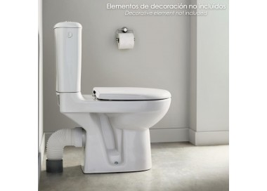Manguito Inodoro Extensible T-138  Acodado