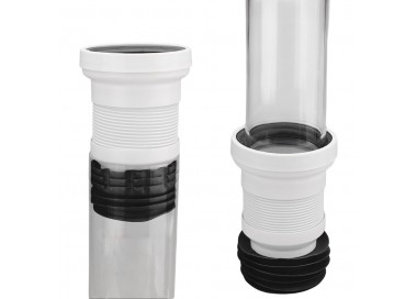 Manguito Inodoro Extensible T-118M Mini 350 mm.