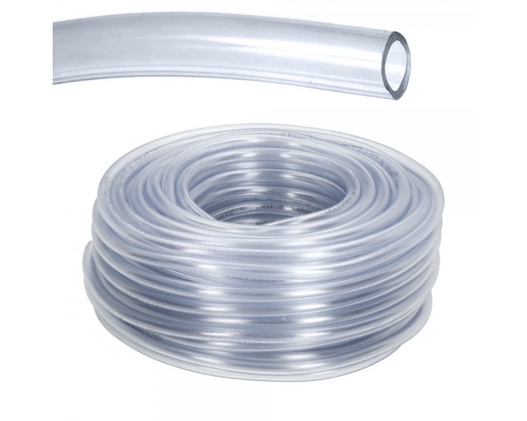 Tubo Transparente De Nivel 10x14 mm. Rollo 50 metros.