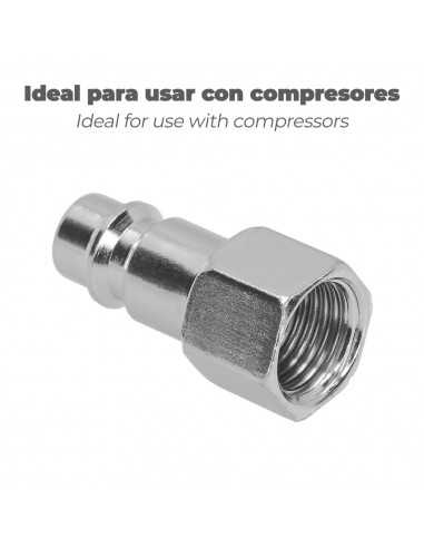 Racor Rapido Hembra 1/4" (Granel)