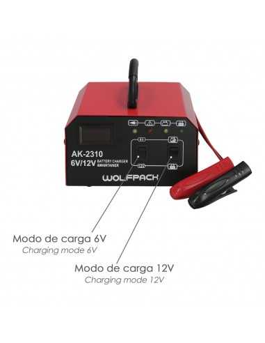 Cargabaterias 6/12V 10-150 Ah Automatico