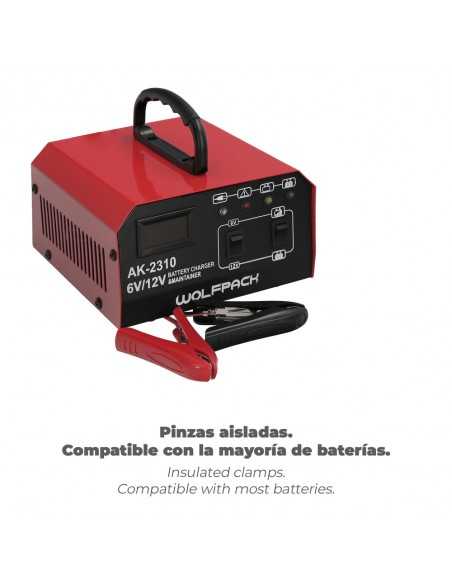 Cargabaterias 6/12V 10-150 Ah Automatico