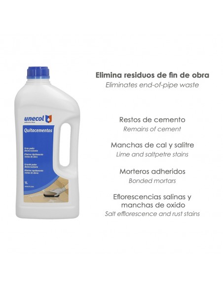 Quitacementos Botella 1 Litro