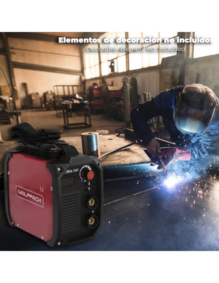 Soldadura Inverter Wolfpack 10-120 A