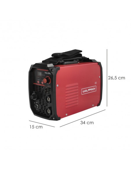 Soldadura Inverter Wolfpack TIG 200 A MMA 160 A