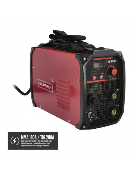 Soldadura Inverter Wolfpack TIG 200 A MMA 160 A