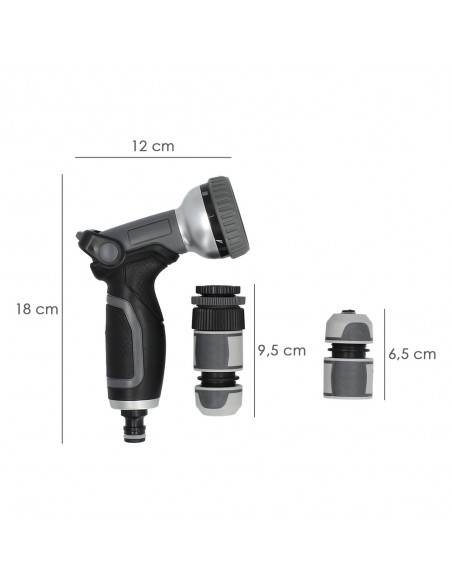 Manguera Tricotado No Torsion 15 mm. - 5/8" Rollo 20 Metros Con Kit de Riego