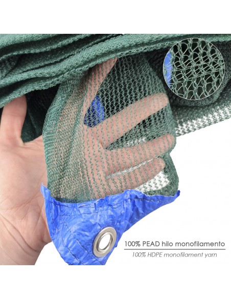 Mantas Aceituna 3 x 6 Metros. Multiusos 100% Hdpe Gramaje 90 Gr/m2. Reforzada, Con Ojales, Mantos Aceituna, Fardos Aceituna,