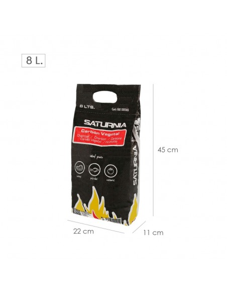Bolsa Carbon Vegetal    8 Litros