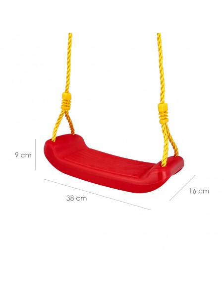 Columpio Jardin Asiento Con Cuerda
