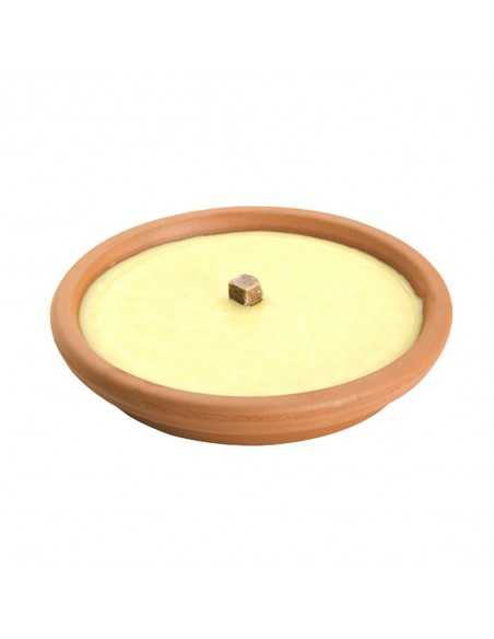 Vela Antimosquitos Citronela Recipiente Terracota 14 cm. / 120 Gramos