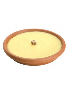 Vela Antimosquitos Citronela Recipiente Terracota 16 cm. / 170 Gramos