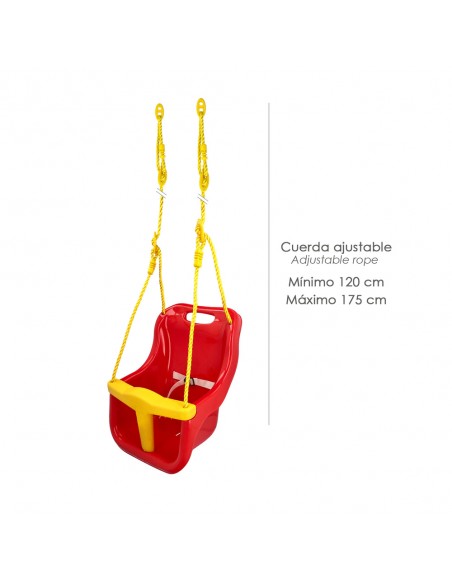 Columpio Jardin Asiento Bebe 38x25x52 cm.