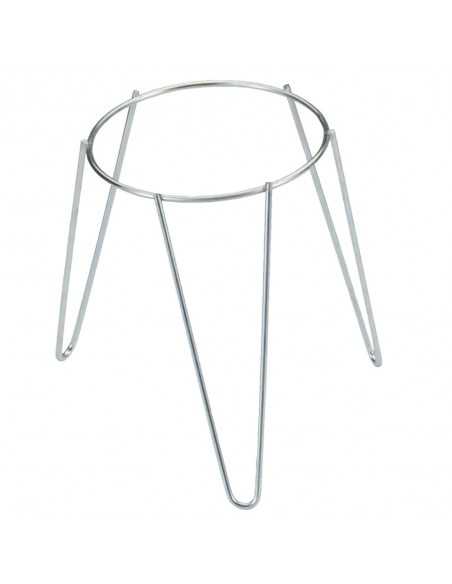 Soporte Maceta Pie Zincado 18 cms