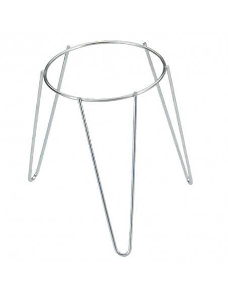 Soporte Maceta Pie Zincado 22 cms