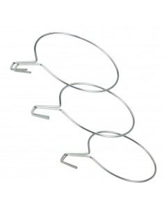 Soporte Maceta Balcon Zincado 22 cms