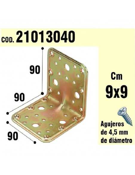 Soporte Para Madera Ángulo  90x90x90 mm.