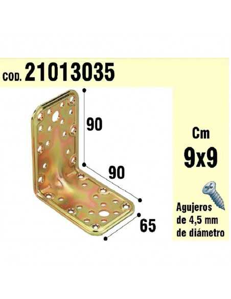 Soporte Para Madera Ángulo  65x90x90 mm.