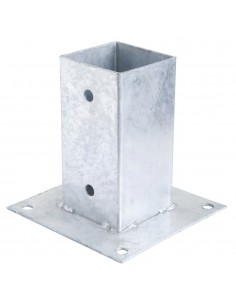 Soporte Anclaje Galvanizado Pérgola 91x91mm