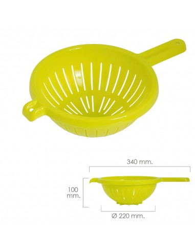 Escurridor / Colador Cocina con mango Ø 22 cm.