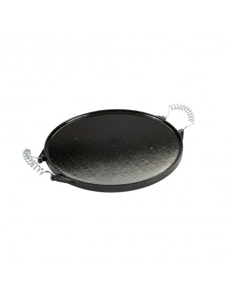 Plancha Hierro Fundido Esmaltada Redonda Ø 32 cm.