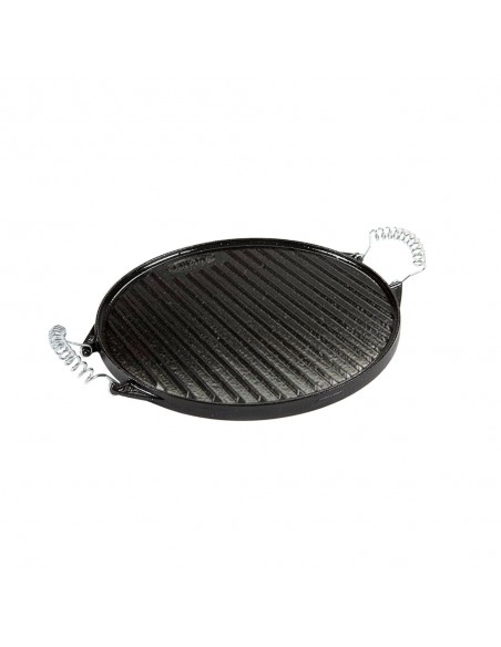 Plancha Hierro Fundido Esmaltada Redonda Ø 32 cm.