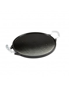 Plancha Hierro Fundido Esmaltada Redonda Ø 42 cm.