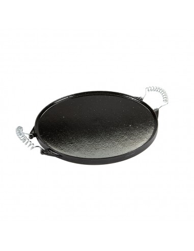 Plancha Hierro Fundido Esmaltada Redonda Ø 42 cm.