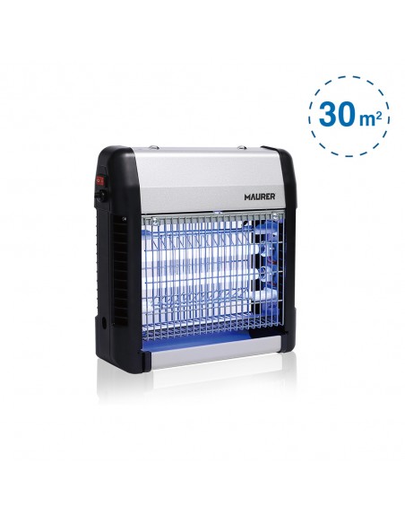 Exterminador Electrico De Insectos 12 W. Alcance 30 m2.