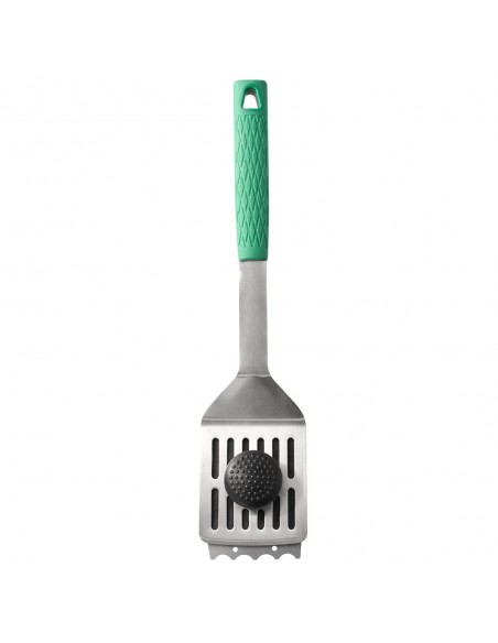 Espatula Con Cepillo Rascador Para Barbacoa 41,5 cm.