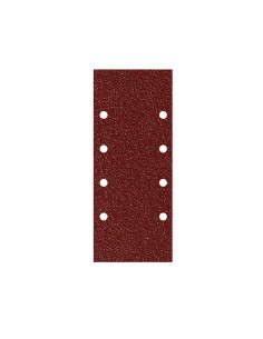 Lija Recambio Con Velcro 93x228 mm. con Agujeros Grano  80 (10 Piezas)