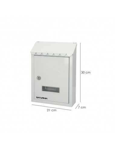 Buzon Exterior 205 x 300 x 70 mm. Blanco