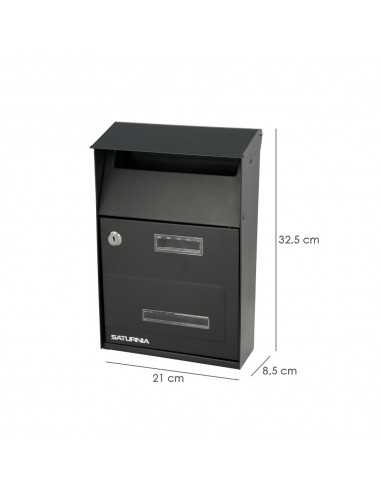 Buzon Exterior Country Gris Oscuro 215 x 320 x 105 mm.