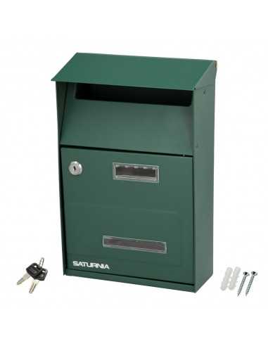Buzon Exterior Country Verde 215 x 320 x 105 mm.