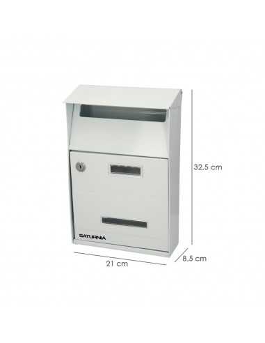 Buzon Exterior Country Blanco 215 x 320 x 105 mm.