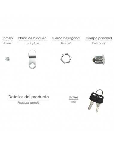 Cerradura Recambio Para Buzon Country