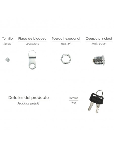 Cerradura Recambio Para Buzon Country