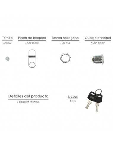 Cerradura Recambio Para Buzon House