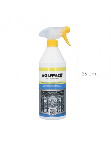 Limpiador Para Barbacoas y Hornos 750 Ml. Desengrasante Limpia Parrillas, Hornos, Barbacoas, Microondas.