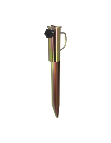 Pincho Acero Sombrilla Playa 45,5 cm.